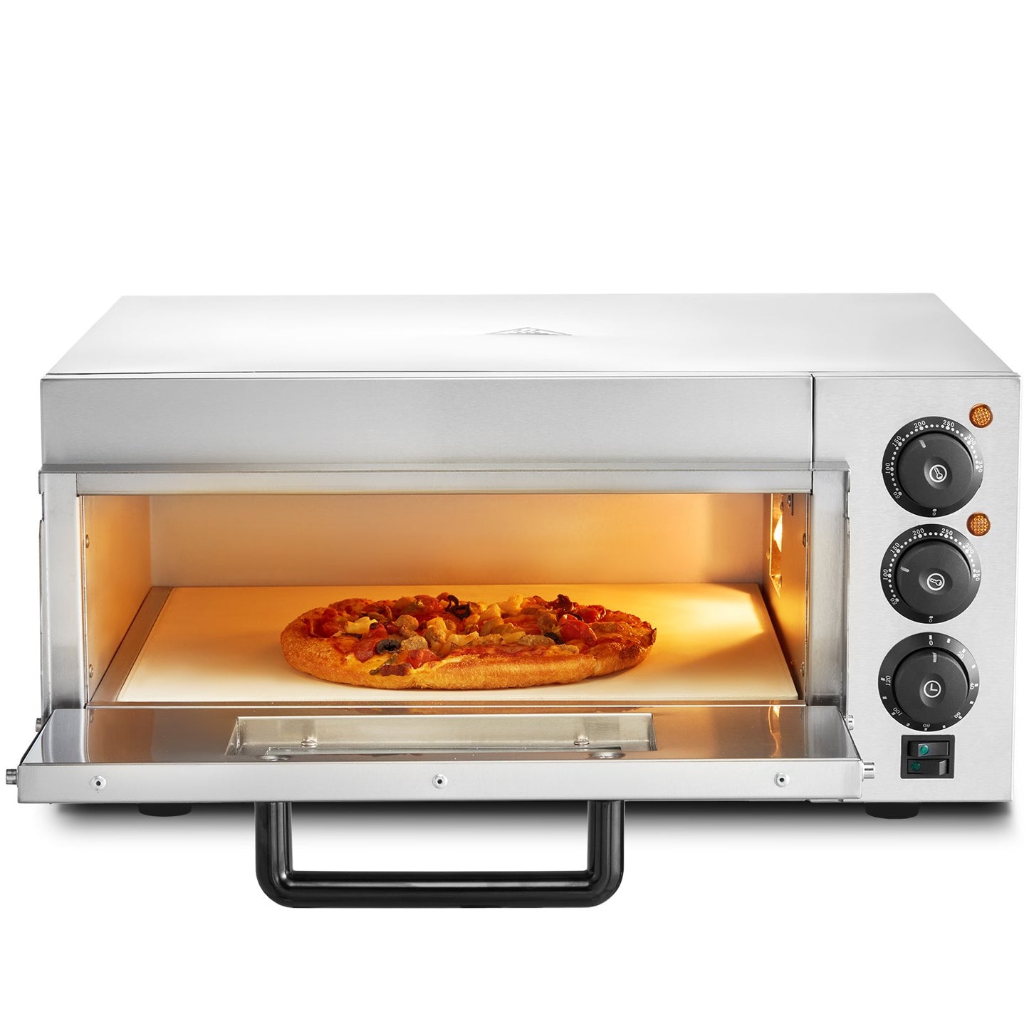 Kommersiell pizzaugn Elektrisk pizzaugn för 16" pizza inomhus