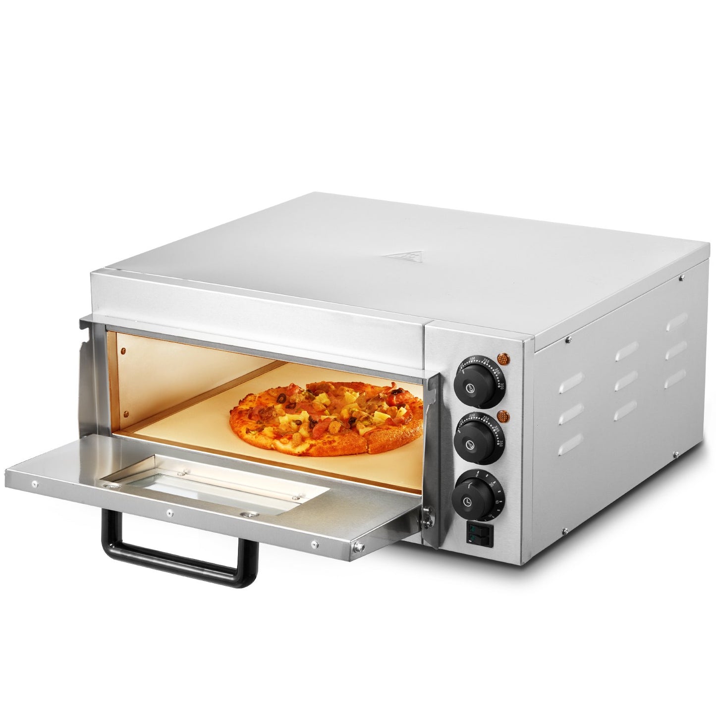Kommersiell pizzaugn Elektrisk pizzaugn för 16" pizza inomhus