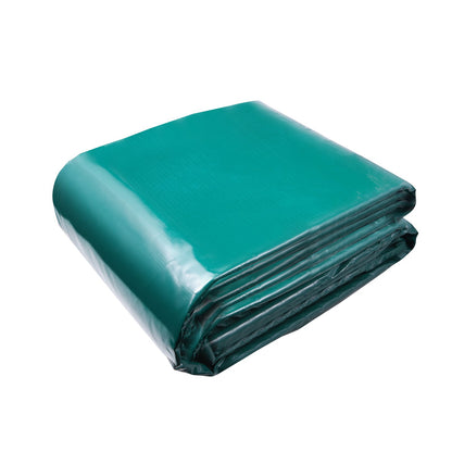 PVC vattentät presenning 16,5 x 29,5 fot Heavy Duty PVC presenning med genomföringar