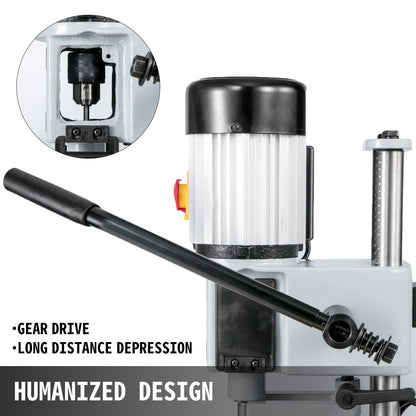 Insertion machine hollow chisel insertion with chisel bit set for woodworking