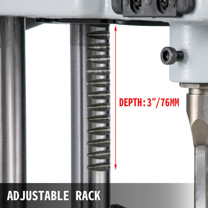 Insertion machine hollow chisel insertion with chisel bit set for woodworking