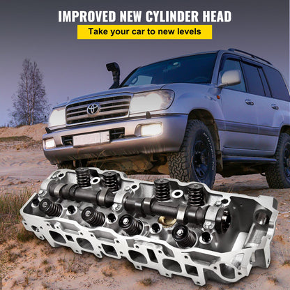 Cylinderhuvud passar Toyota 4 Runner 185-95 Passar Toyota Pickup 85-95 2.4L