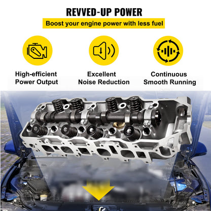 Cylinderhuvud passar Toyota 4 Runner 185-95 Passar Toyota Pickup 85-95 2.4L