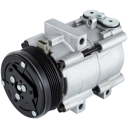 CO 101290C (4L3Z19703AB) Universal AC-kompressor för luftkonditionering för 93-07 Ford Lincoln Mercury Thunderbird F150 4.2L 4.6L 5.4L 6.8L FS10 A/C-kompressorenhet 58129 5716559 58161529