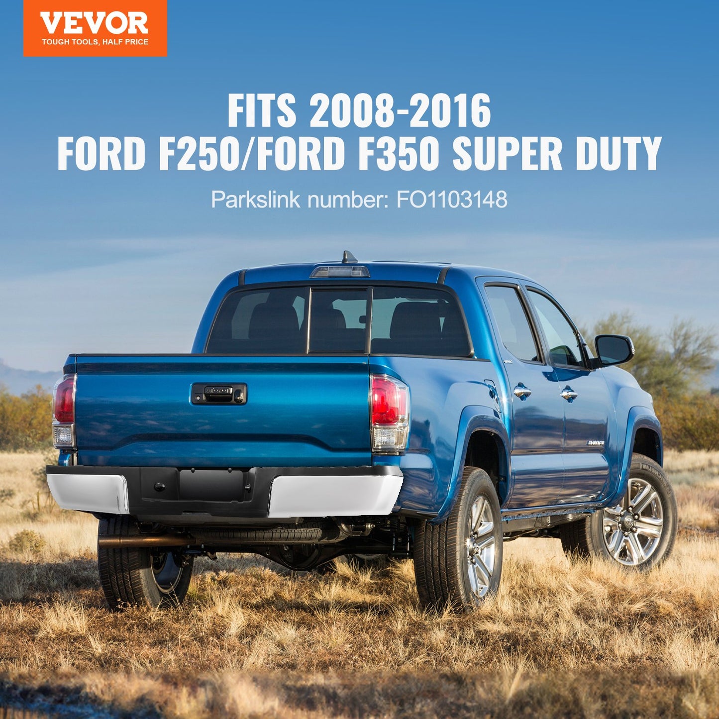 Bakstegsstötfångare Stålstötfångare för 2008-2016-Ford F250/Ford F350 Super Duty