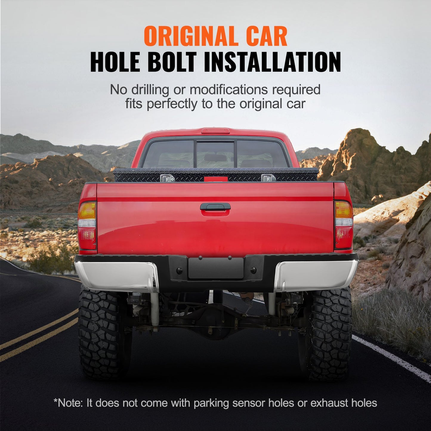 Bakstegsstötfångare Stålstötfångare för 2008-2016-Ford F250/Ford F350 Super Duty