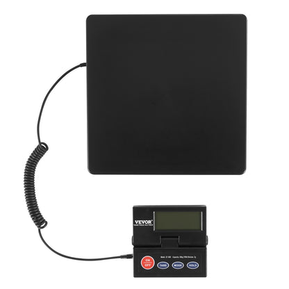 Fraktvåg Digital postvåg 110 lbs x 0,07 oz. AC/DC-paket LCD