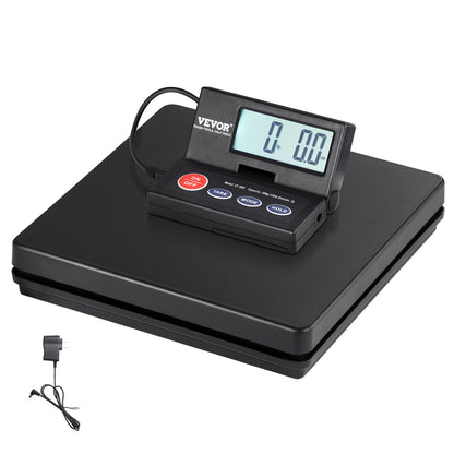 Fraktvåg Digital postvåg 110 lbs x 0,07 oz. AC/DC-paket LCD