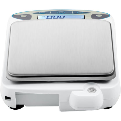 Analytisk balans, 5000g x 0,01g noggrannhetslabbvåg, högprecision elektronisk analytisk balans, 13 enheter konvertering, räknefunktion, LCD-skärm, för labbuniversitetssmycken (5000g, 0,01g)