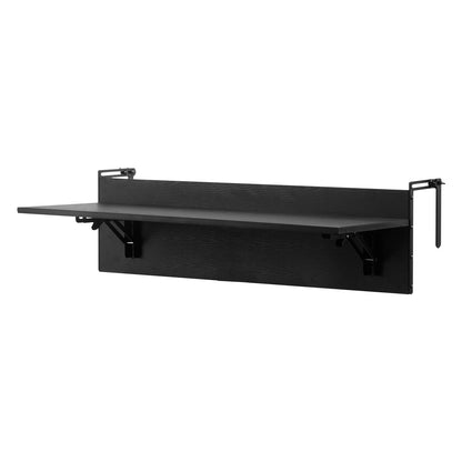 Balkonghängande bord 12 x 32 tum Uteplatsräcke Barbord Fällbart