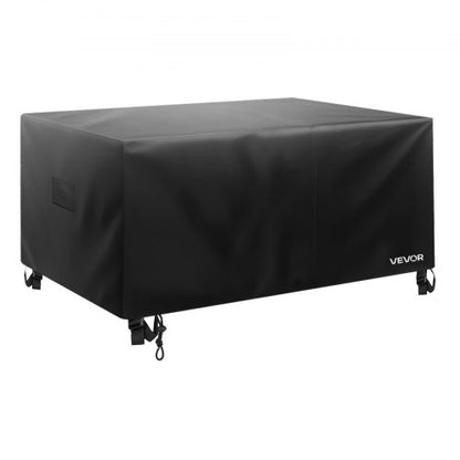 Möbelöverdrag för uteplats, 420D, vattentätt, bord, stolar, soffa, 237x237 cm