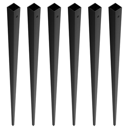 Staircase Metal Balusters 11 Pack 44''x0,5'' Aluminiumspindlar med skruvar