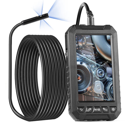Endoskopkamera med lampor Trippellins borescope 16,4FT kabel 5" skärm