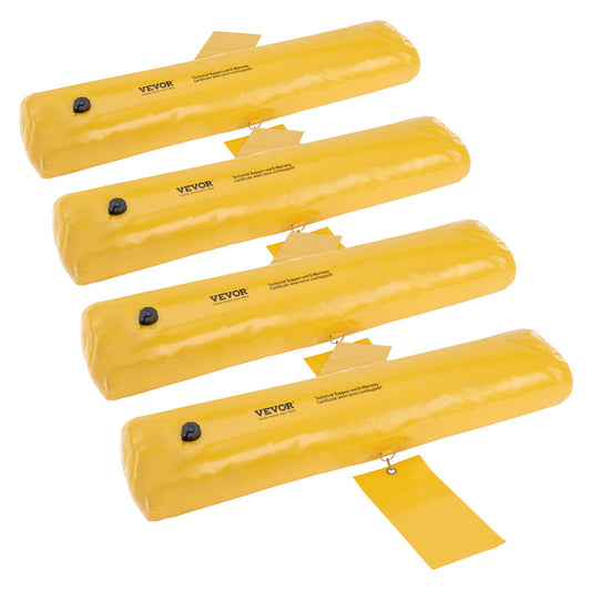 Översvämningsbarriärer, sandsäck Alternativa översvämningspåsar 4-pack, översvämningsbarriär för hemmet, vattenbarriärer för översvämning, dörröppning, uppfart(4FTx6in)