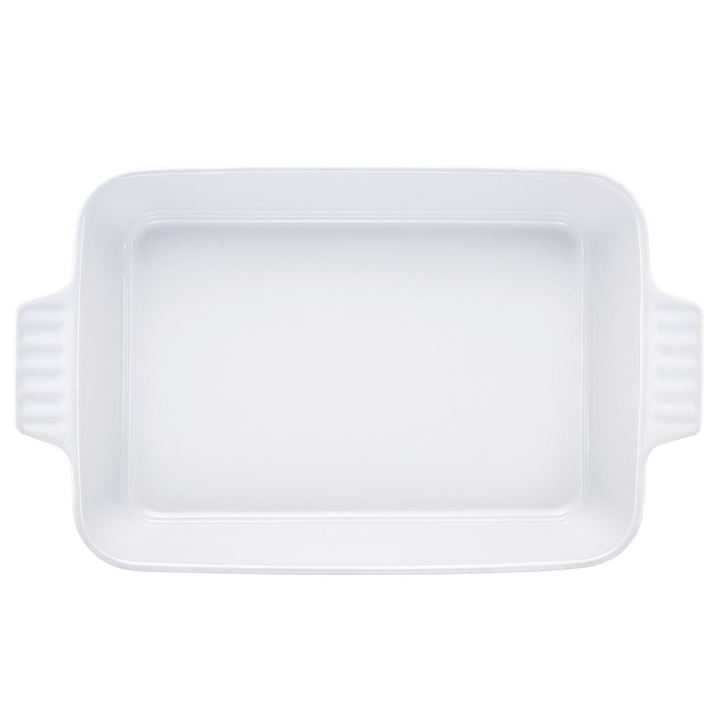 Ceramic baking dish Rectangular casserole Deep for baking and serving