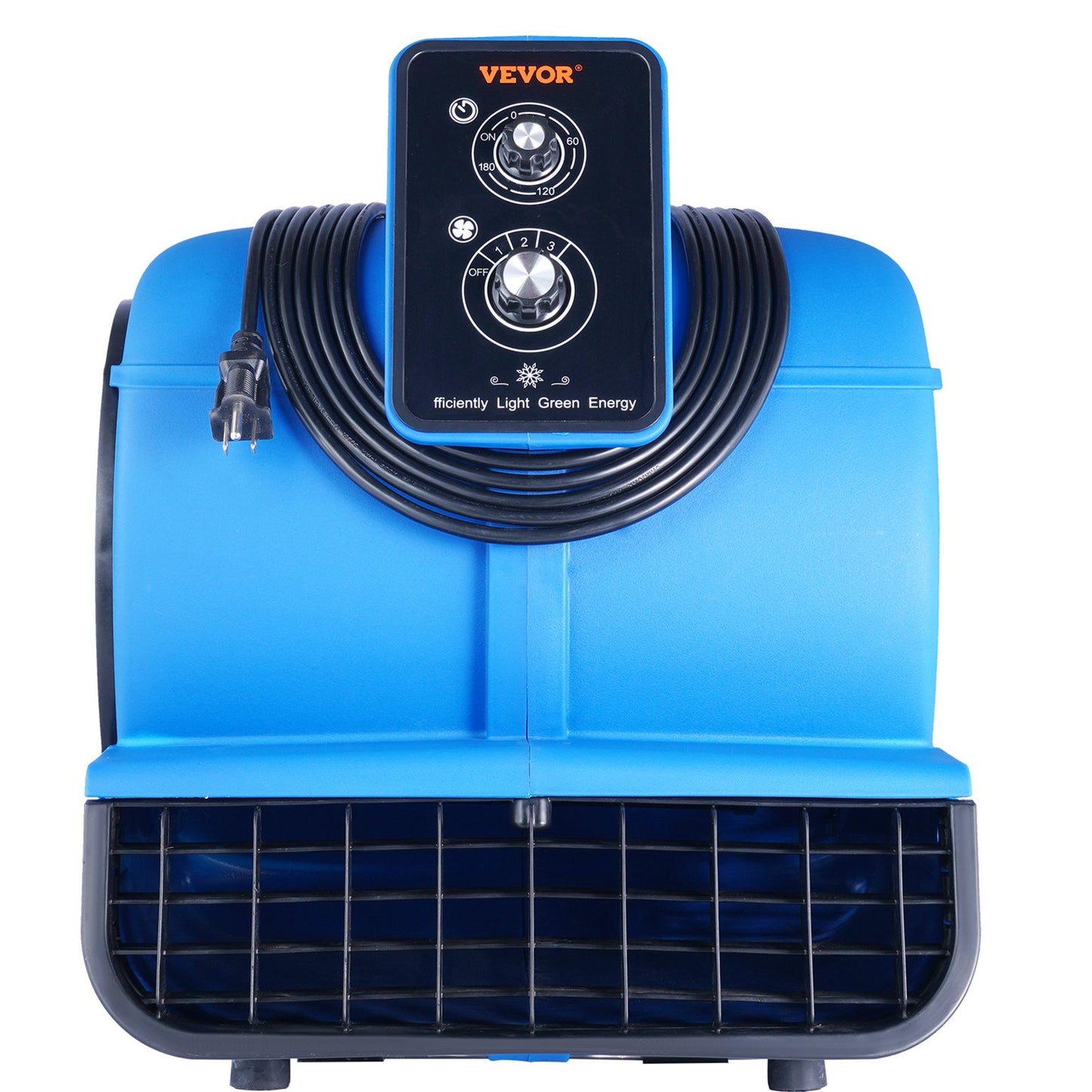 Golvfläkt 1250 RPM 2600 CFM Air Mover med 4 blåsvinklar 3-hastigheter