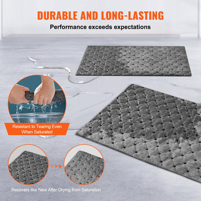 Spillabsorberande dynor, universell absorberande matta Absorberar upp 45,4 L, 330 x 250 mm Polypropenabsorberande dyna för olja, vatten och andra vätskor, 100 st.
