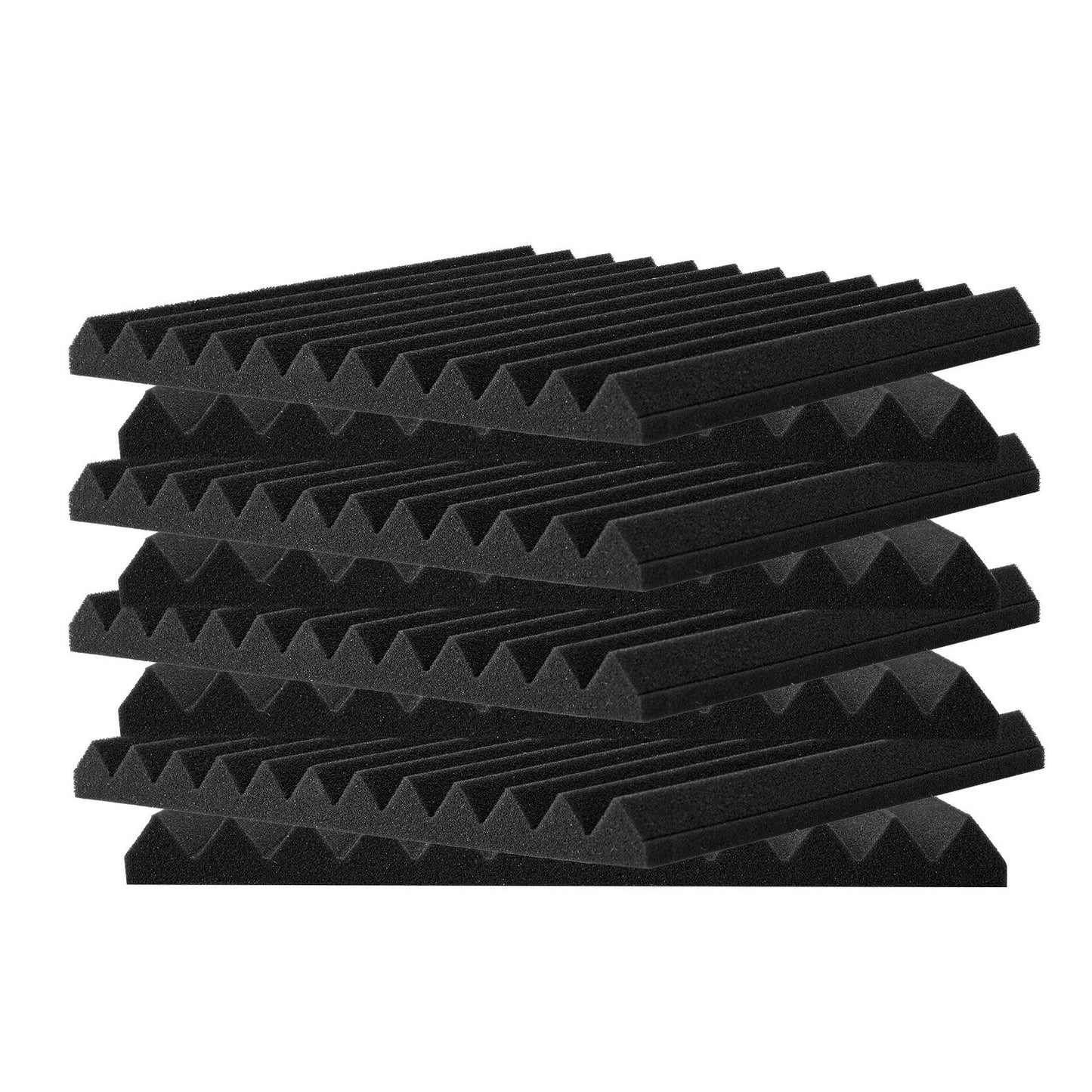 Acoustic Foam Panels 80-Pack 12 x 12 x 1 Inch for Studio Wall and Ceiling