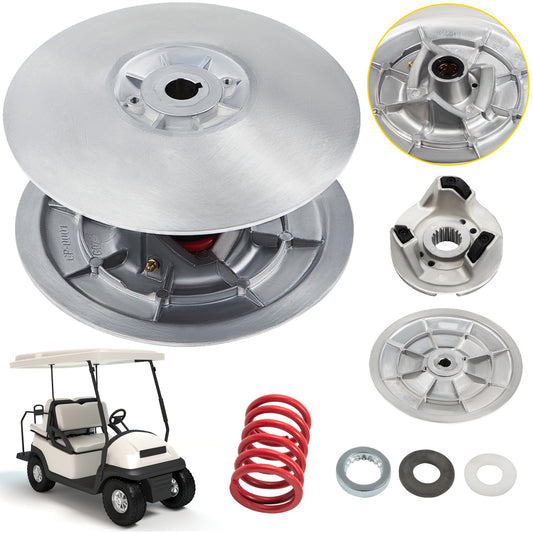 Golfvagn Sekundärdriven Power Clutch Kit Metal Surface Drive Clutch 1985-2007 Driven Clutch Kit Kompatibel med Yamaha Low End G2-G28 Golf Cart (med fjäder)