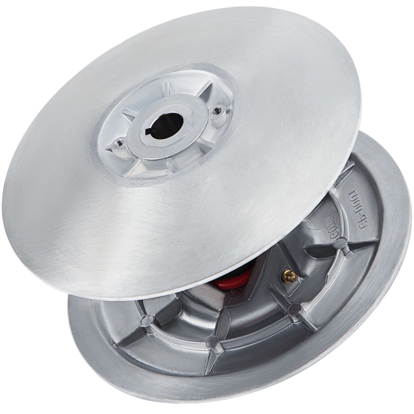 Golf Cart Secondary Drive Power Clutch Kit Metal Surface Drive Clutch 1985-2007 Driven Clutch Kit Compatible with Yamaha Low End G2-G28 Golf Cart (with spring)