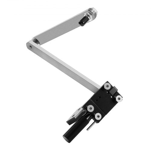 Lawnmower blade sharpener with blade balancer 15° to 45° adjustable