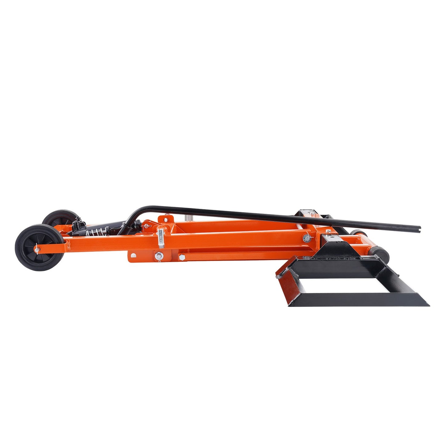 500 pound lawn mower lift with hydraulic jack for riding lawn mower