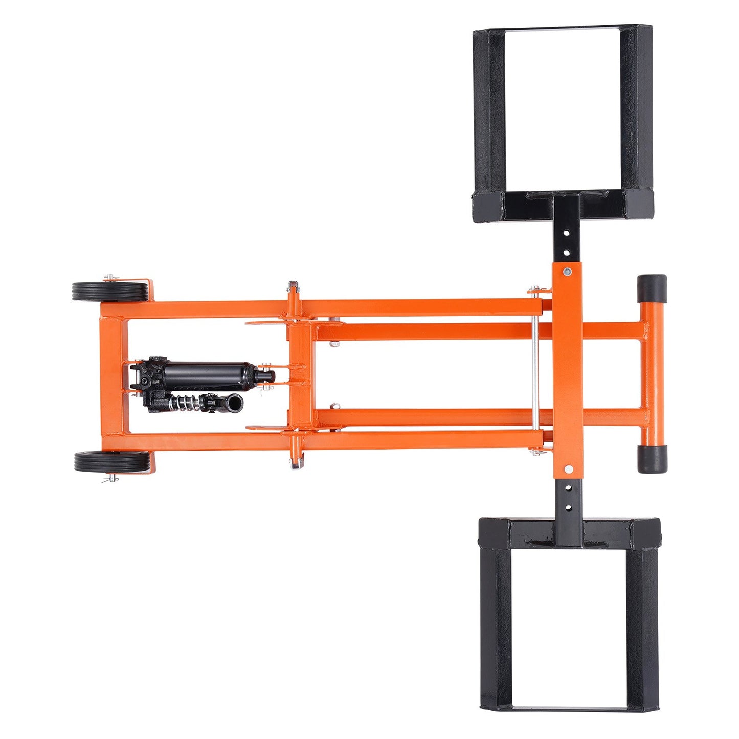 500 pound lawn mower lift with hydraulic jack for riding lawn mower