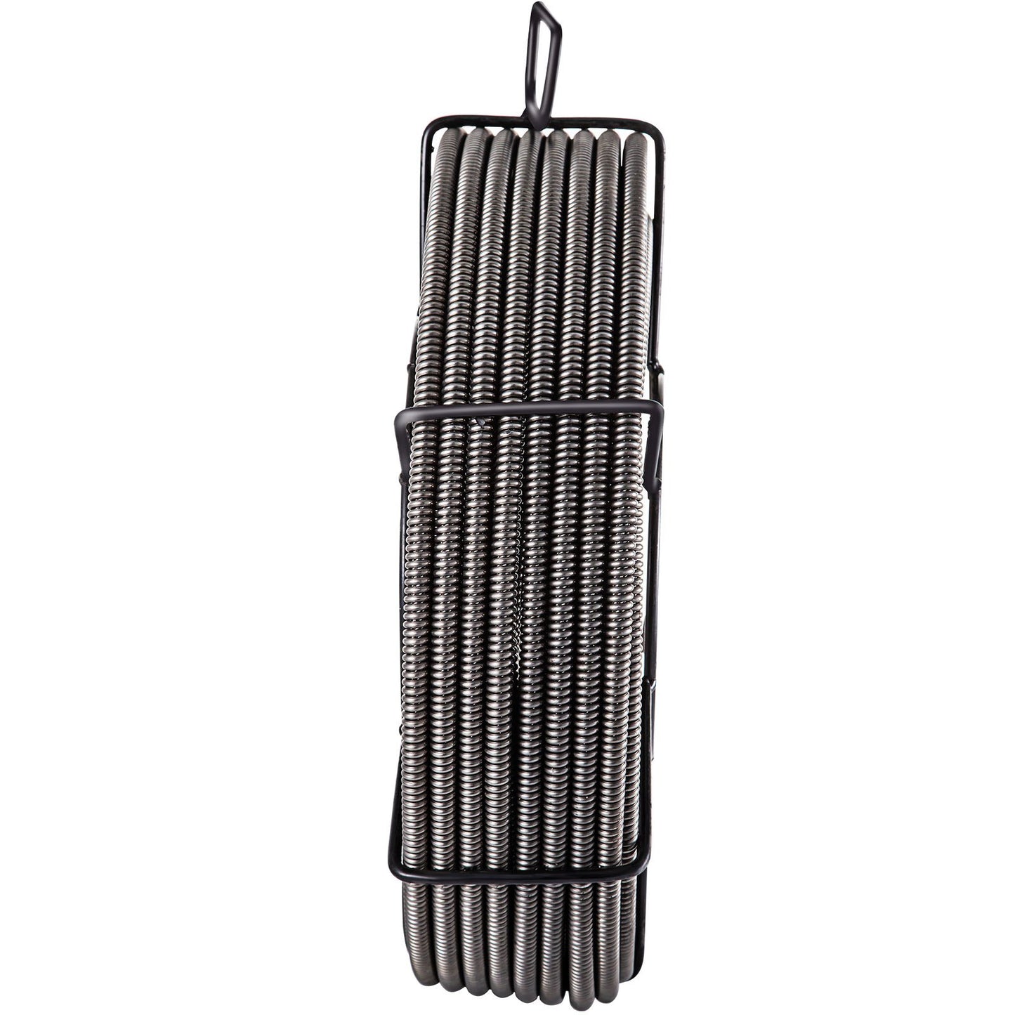 Drain Cleaning Cable 100ft x 3/8 Inch Solid Core Cable Drain Cable Drain Auger Cable Cleaner Snake Clogged Pipe Drain Cleaning Cable Drain Drain Auger Snake Pipe