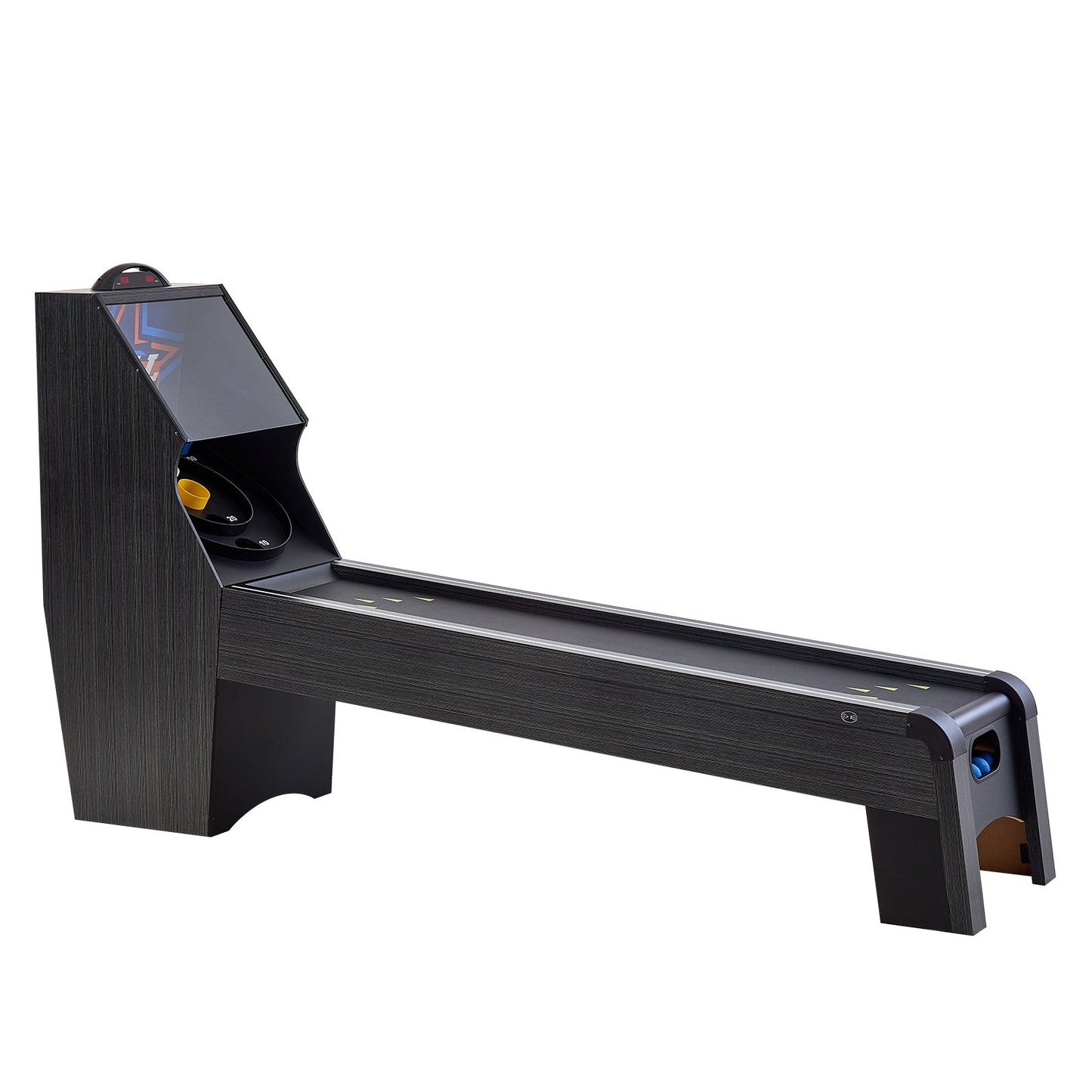 9 ft Roll &amp; Score Arcade Game Table Electronic Scorer Game Room 4 Balls