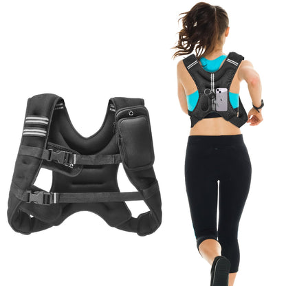 12lb Weighted Vest for Men Women Strength Training Equipment