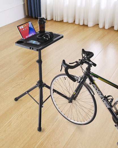 Stationary Cycling Desk Bike Trainer Fitness Desk with triangle support