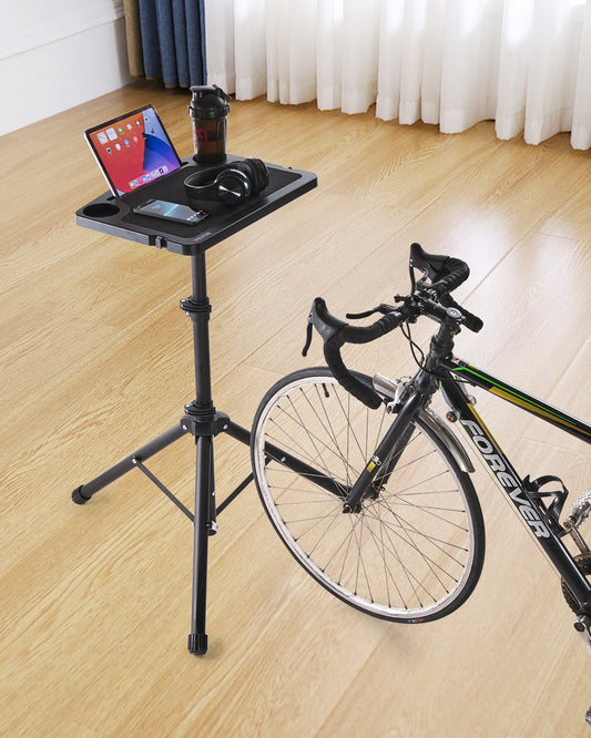 Stationary Cycling Desk Bike Trainer Fitness Desk with triangle support