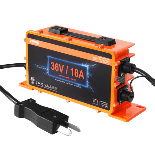 36 Volt 18 AMP Golf Cart Batteriladdare för Club Car EZGO Yamaha Crowfoot