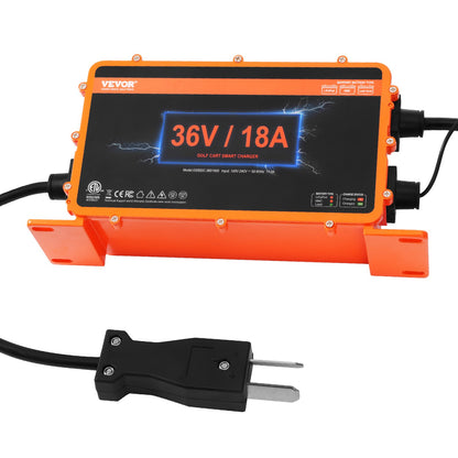 36 Volt 18 AMP Golf Cart Batteriladdare för Club Car EZGO Yamaha Crowfoot