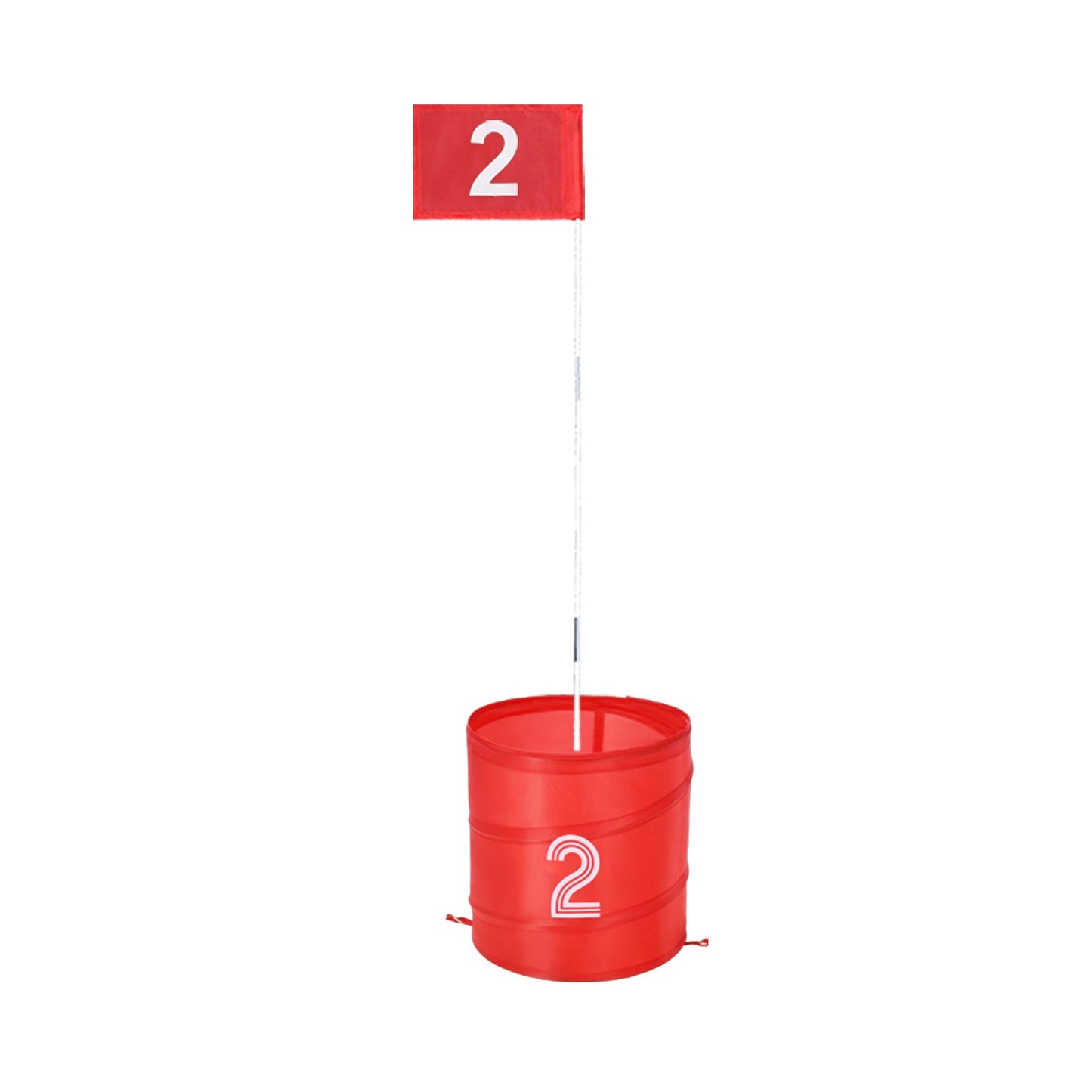 Backyard Golf Game 3-håls Portable Bucket Golf Game för barn och vuxna