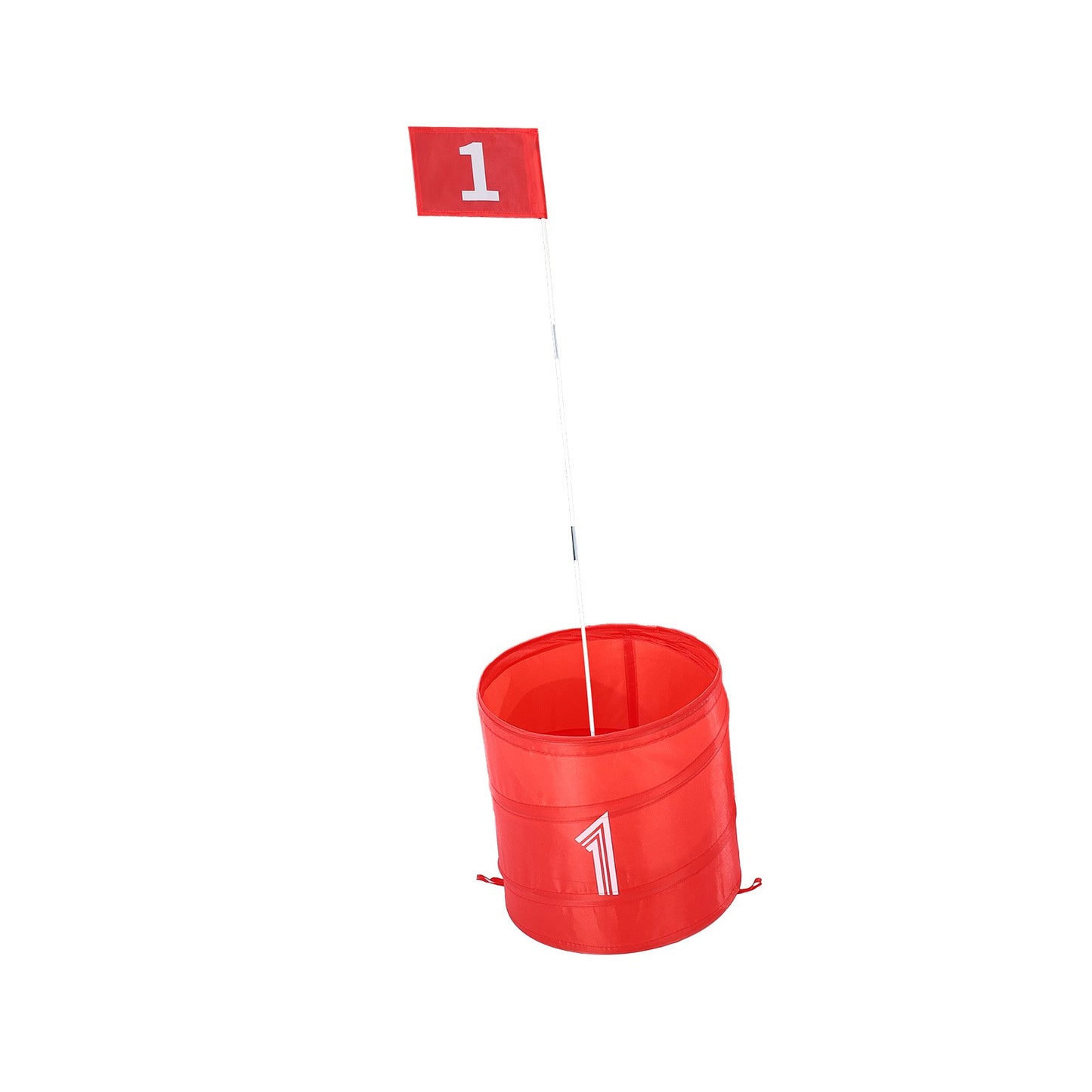 Backyard Golf Game 3-håls Portable Bucket Golf Game för barn och vuxna