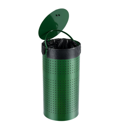 Dog Poop Bin 11.5 Gallon Weatherproof Dog Waste Container with Lid