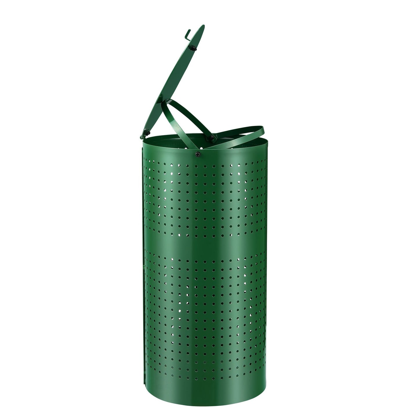 Dog Poop Bin 11.5 Gallon Weatherproof Dog Waste Container with Lid