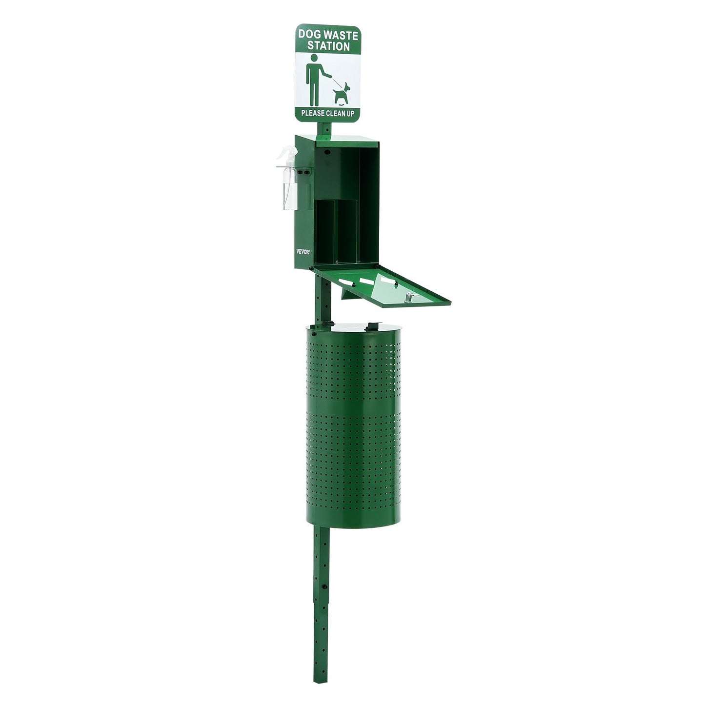 Dog waste station with 600 dog poop bags Commercial Park Pet Poop Station