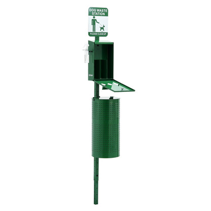 Dog waste station with 600 dog poop bags Commercial Park Pet Poop Station