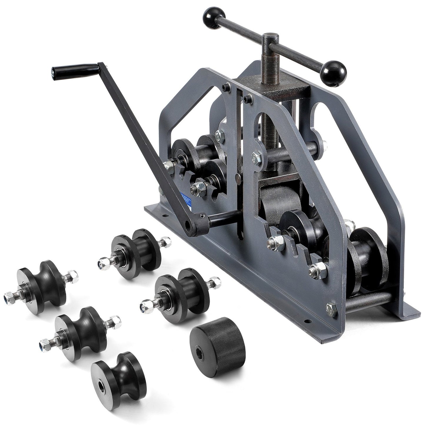 Tube Roller Bender Max 1-1/2" Manuell Tube Pipe Roller Bender med 6 dys