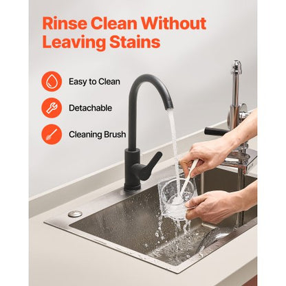 Manuelle lange Pommespresse aus Edelstahl, Kartoffelpüreepresse