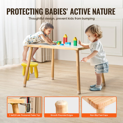 Sensory table for toddlers Activity table for children with double-sided tabletop