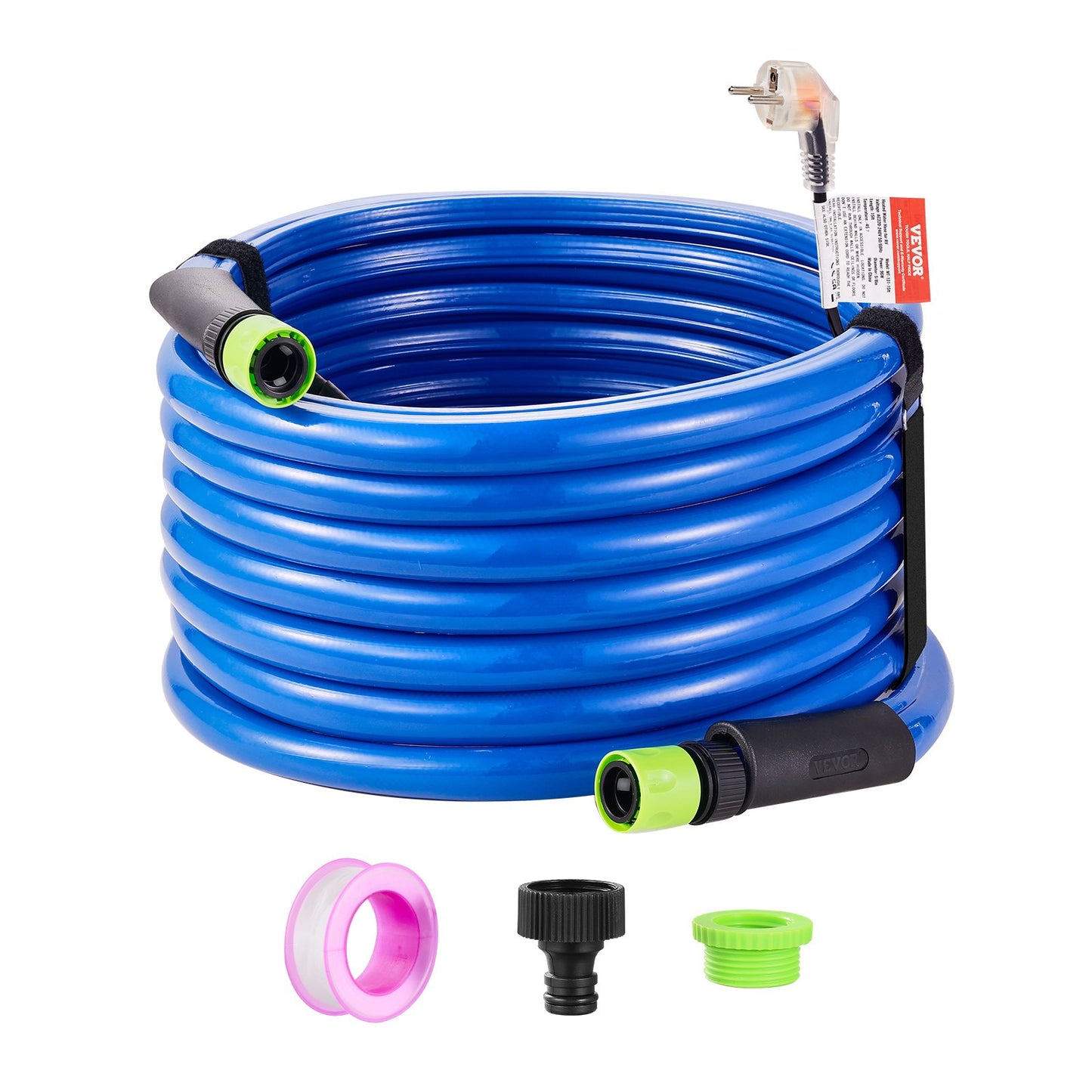 30ft Heated Water Hose for RV -45℉ Anti-Freeze Heated Drinking Water Hose