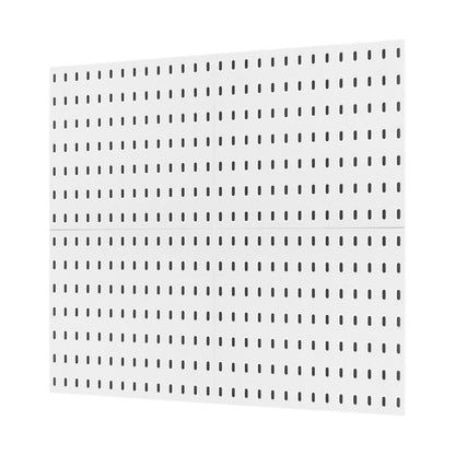 Pegboard Combination Kit 11 x 11" Plastic Pegboard 4 Panels for Home White