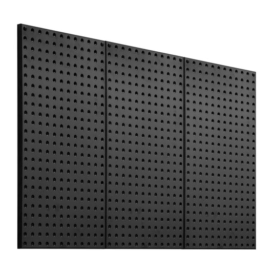 Metal Pegboard Paneler 3 paneler 24" x 12" Wall Organizer för Garage Tool