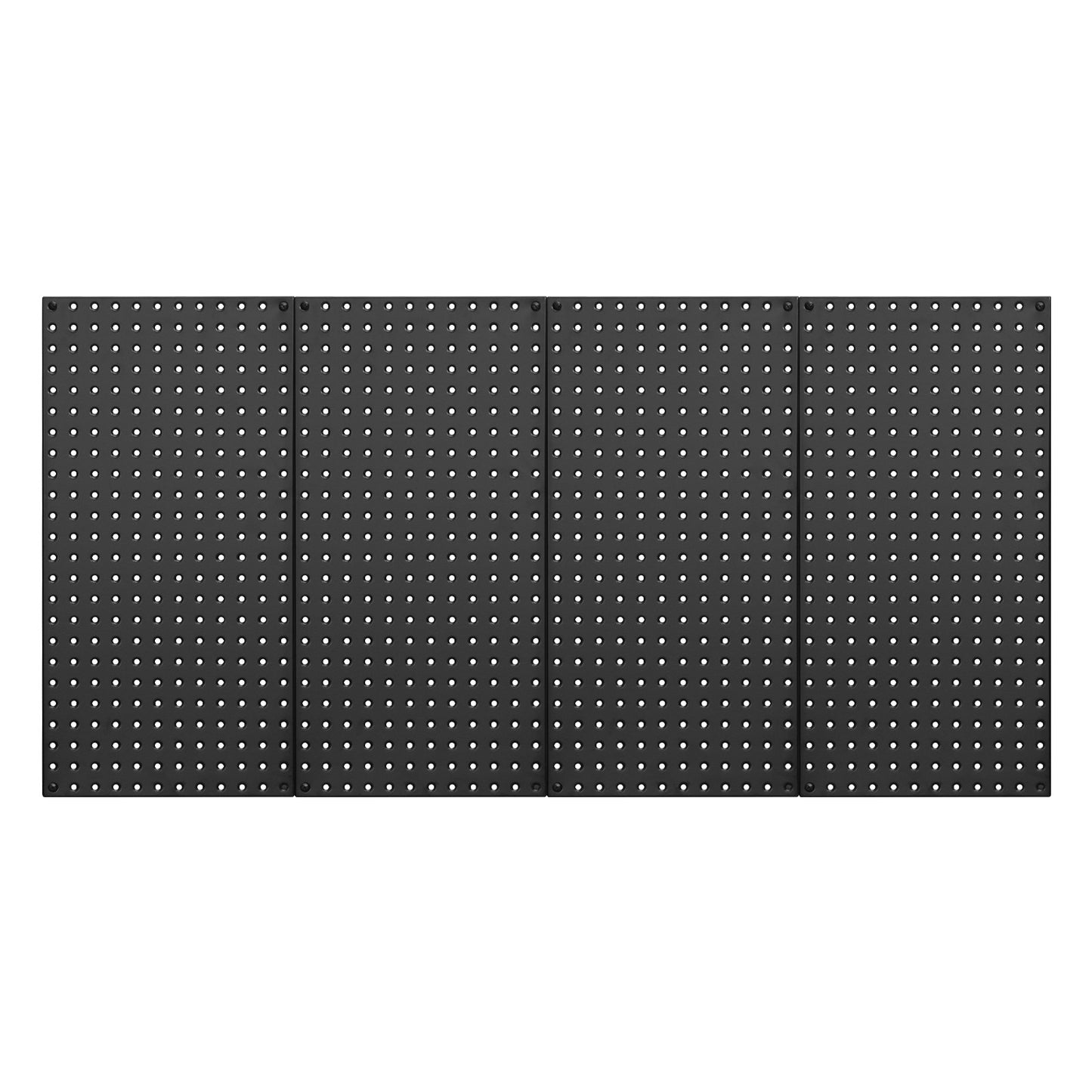 Metal Pegboard Panels 4 Panels 24" x 12" Wall Organizer for Garage Tool