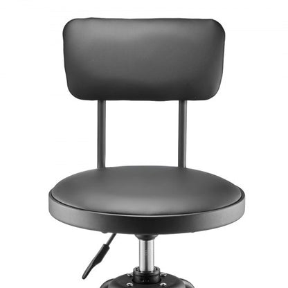 Shop Pall Justerbar höjd Garage Arbetssäte 300 lbs Last med ryggstöd |  EU