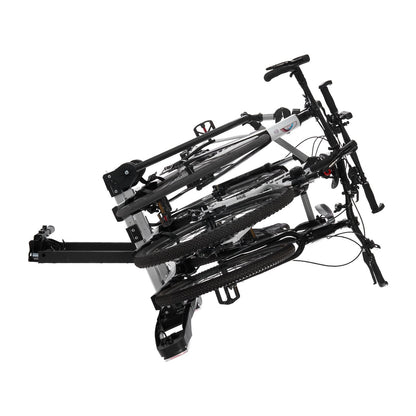 Bike holder for 3 bikes Lockable towbar Bike holder Fits 5 cm receiver