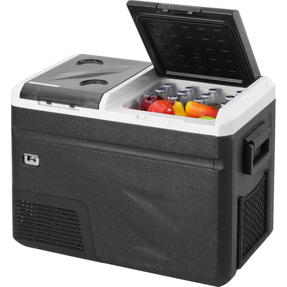 Portable Car Refrigerator Freezer with Ice Making Function 36 L Dual Zone